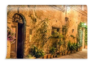 fototapeta pienza noca toskania