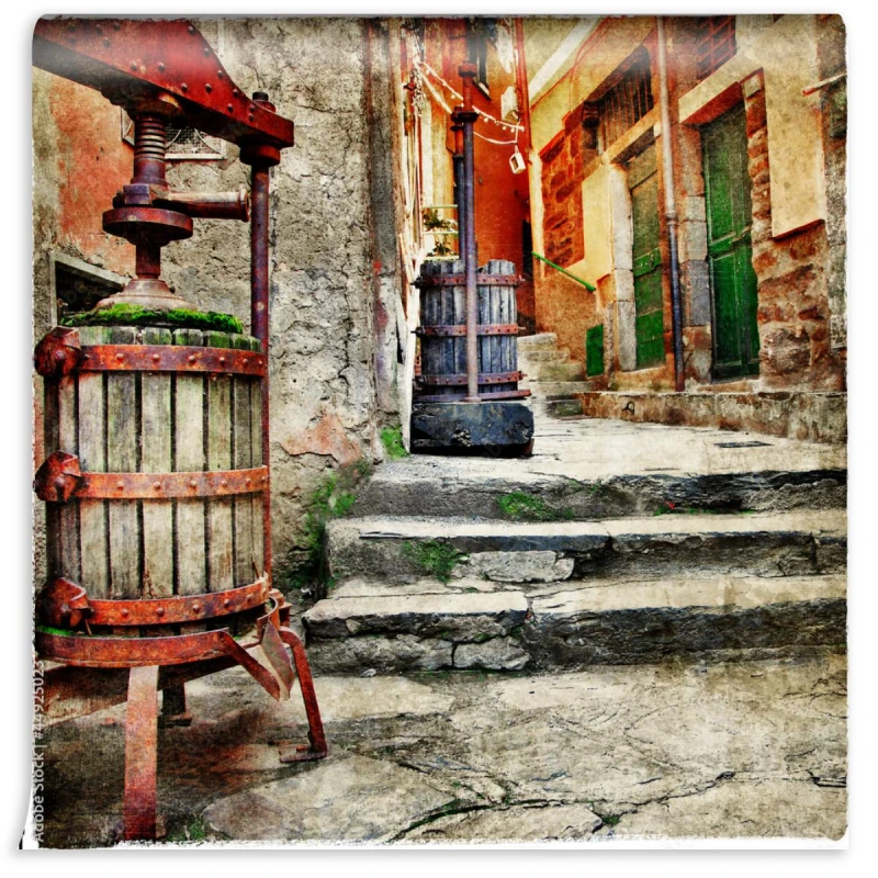 fototapeta ulice starego wloch