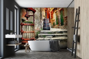fototapeta ulice starego wloch