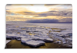 fototapeta mcmurdo antarktyda sunset