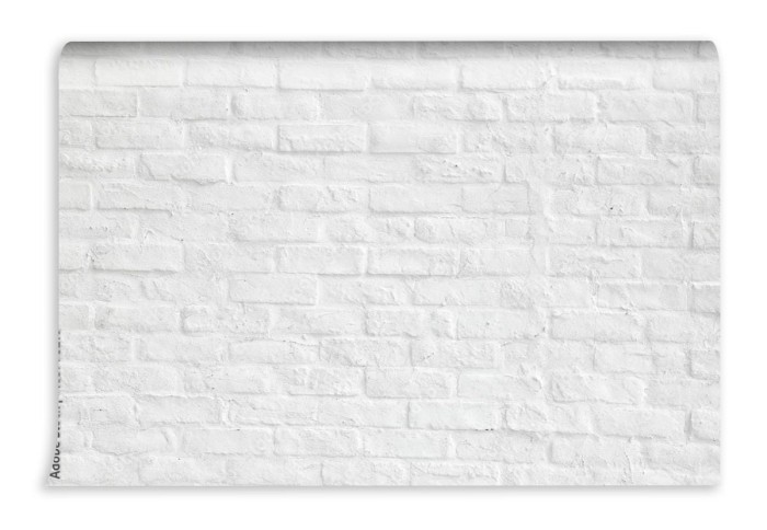 fototapeta tlo z bialej cegly